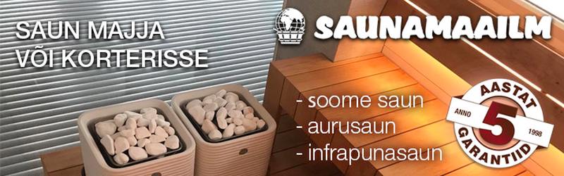 Sauna ehitamine majja või korterisse - soome saun, aurusaun, infrapunasaun. Garantii 5 aastat!