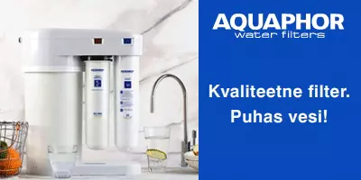Kvaliteetne filter. Puhas vesi!