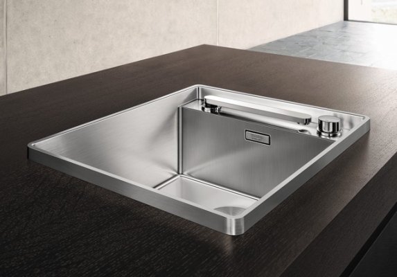 Blanco Attika valamu ja kokkupandav segisti - Reddot Design Award winner Steel Art - 5