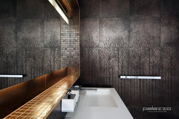 Pilt 2 - Kunstkivist valamu vannitoas. Palazzo Interiors