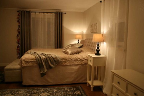 Pilt 4 - Sisekujundaja Monika Kaska kujundatud magamistuba Viljandis