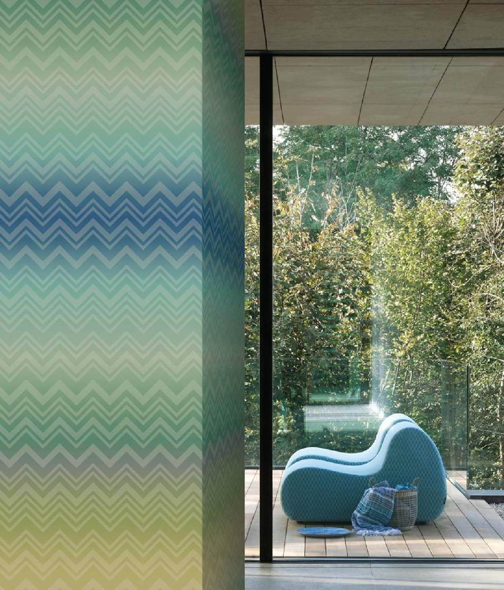 Kõrgmoemaja Missoni omanäoline stiil on jõudnud tapeedimaailma