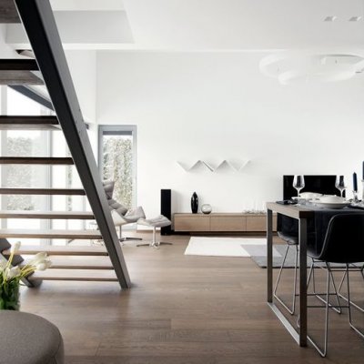 Modernne ja minimalistlik eramu Modernne ja minimalistlik eramu