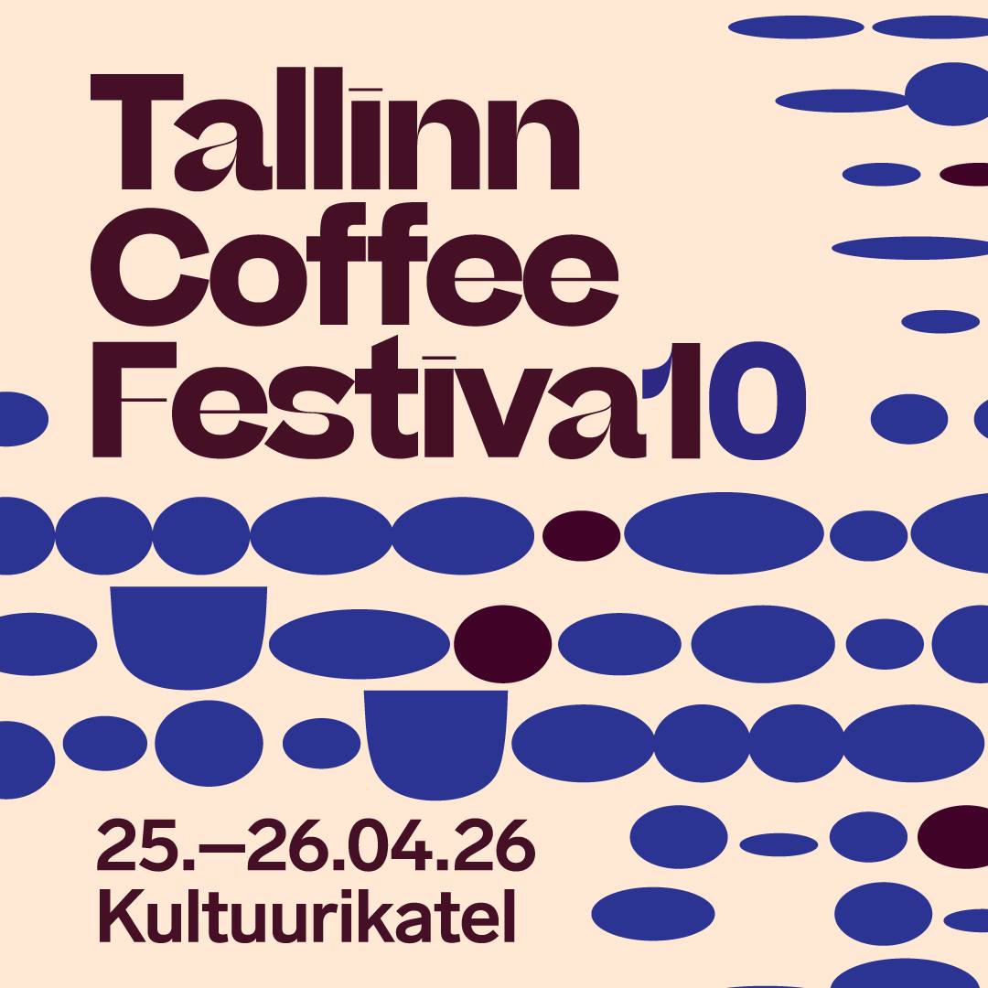 Tallinn Coffee Festival 2026 toimub 26.-27. aprillil Tallinnas Kultuurikatlas