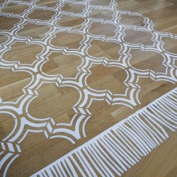 Põranda värvimine šablooniga – isikupärane ja vastupidav!
