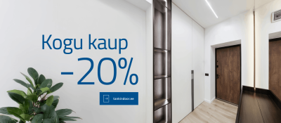 Tank Indoor garderoobid ja erilahendused märtsis -20% soodsamad