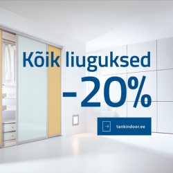 Tank Indooris kõik liuguksed -20%