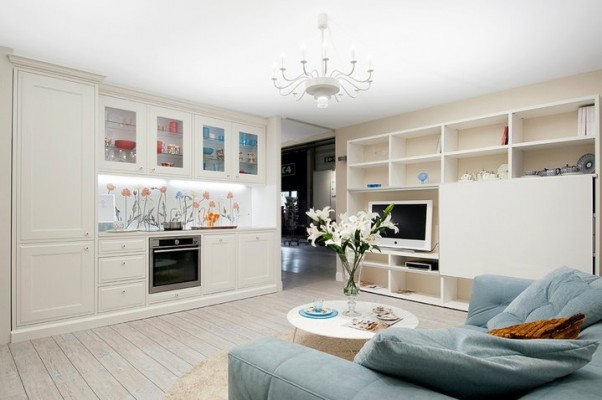 Klassikaline sisekujundus - väike korter 2011 (Hrushtshovka, 50 m2)