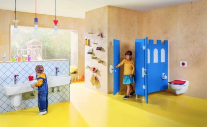 12 - Eesti lasteaeda jõudis ainulaadne lastele disainitud vannitoasisustus