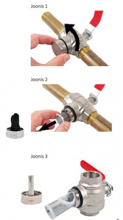 Pilt 2 - Magnetiga ventiili puhastamine