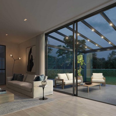 LED-valgusega varikatuse profiilid LED-valgusega varikatuse profiilid