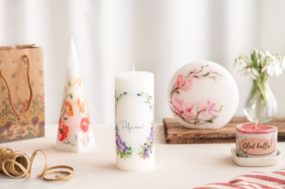 Käsitsi maalitud küünal – ainulaadne kingitus igaks tähtpäevaks