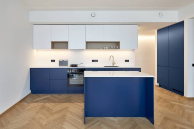 Pilt 4 - Sinine-valge köögimööbel