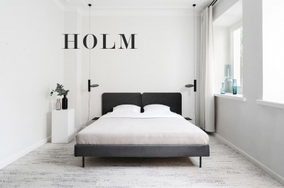 Voodi HOLM hall velvet - 1