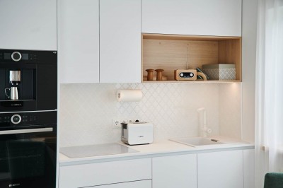 Köögimööbel - valge - väike korter 40 m2 - 3