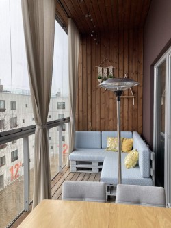5 - Nõuanded suvise eluruumi sisseseadmiseks rõdule või terrassile