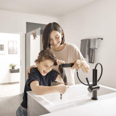 hansgrohe Finoris – mitmekülgne abiline valamu juures