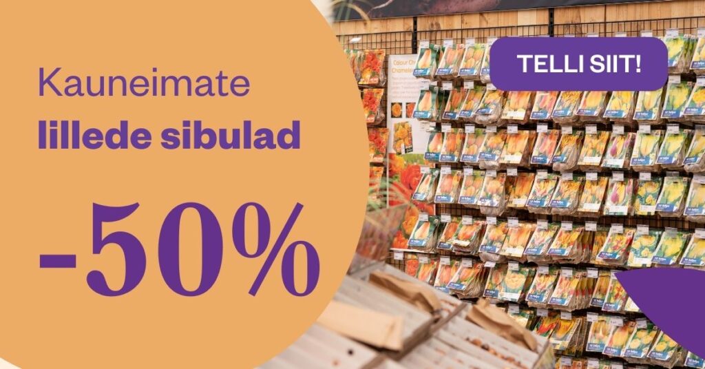 Gardesti lillesibulate suur valik valik nüüd -50%