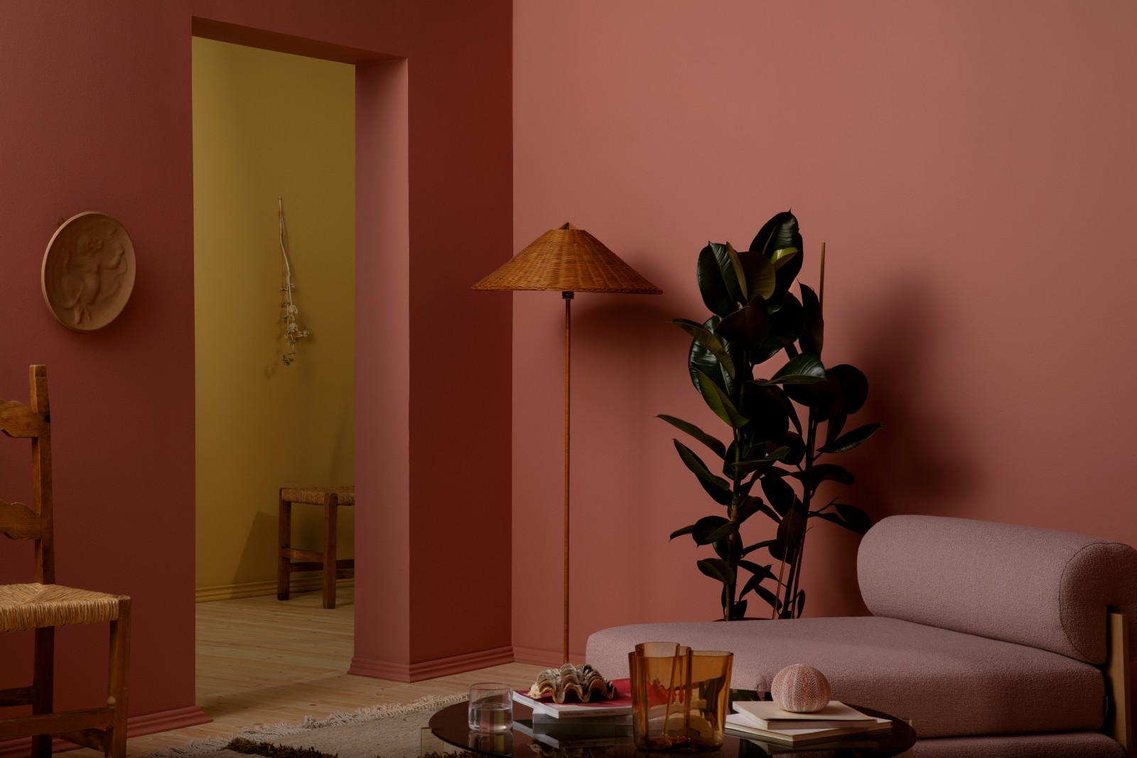 Tikkurila 2023. aasta värv Rosy Moment sümboliseerib soojust ja empaatiat