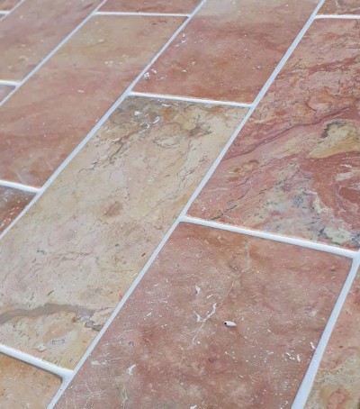 Põrand - terrakota marmor travertiin - 2