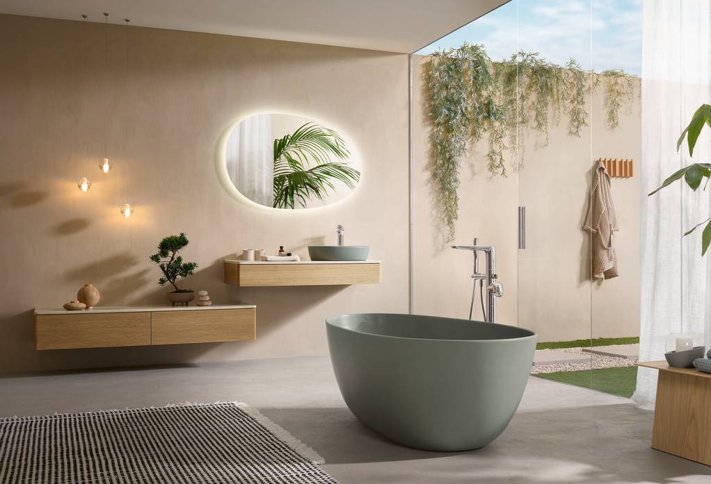 Villeroy & Bochi uus vannitoakollektsiooni Antao on inspireeritud kastepiisast