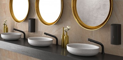 Delabie BINOPTIC-Black Magic: elektroonilised kontaktivabad segistid