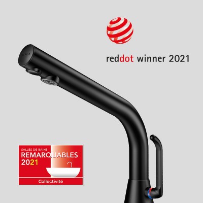 Delabie BINOPTIC - Black Magic elektroonilised kontaktivabad segistid. REDDOT WINNER 2021! - 5