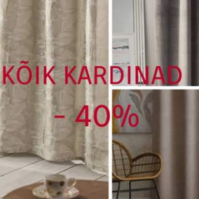 Home&You kodusisustus: kardinad -40%
