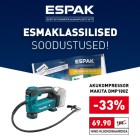 Espaki sooduspakkumised juunis! Kliki kataloogis tootele ja osta kohe!
