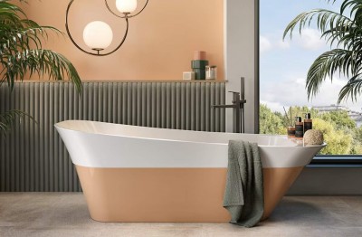 Pilt 4 - Foto: Peach Fuzz finish Oxo bath porcelanosa.com