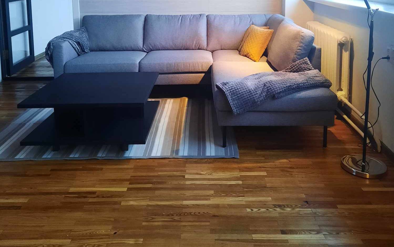 Vana kasekilpidest puitparketti tasub renoveerida