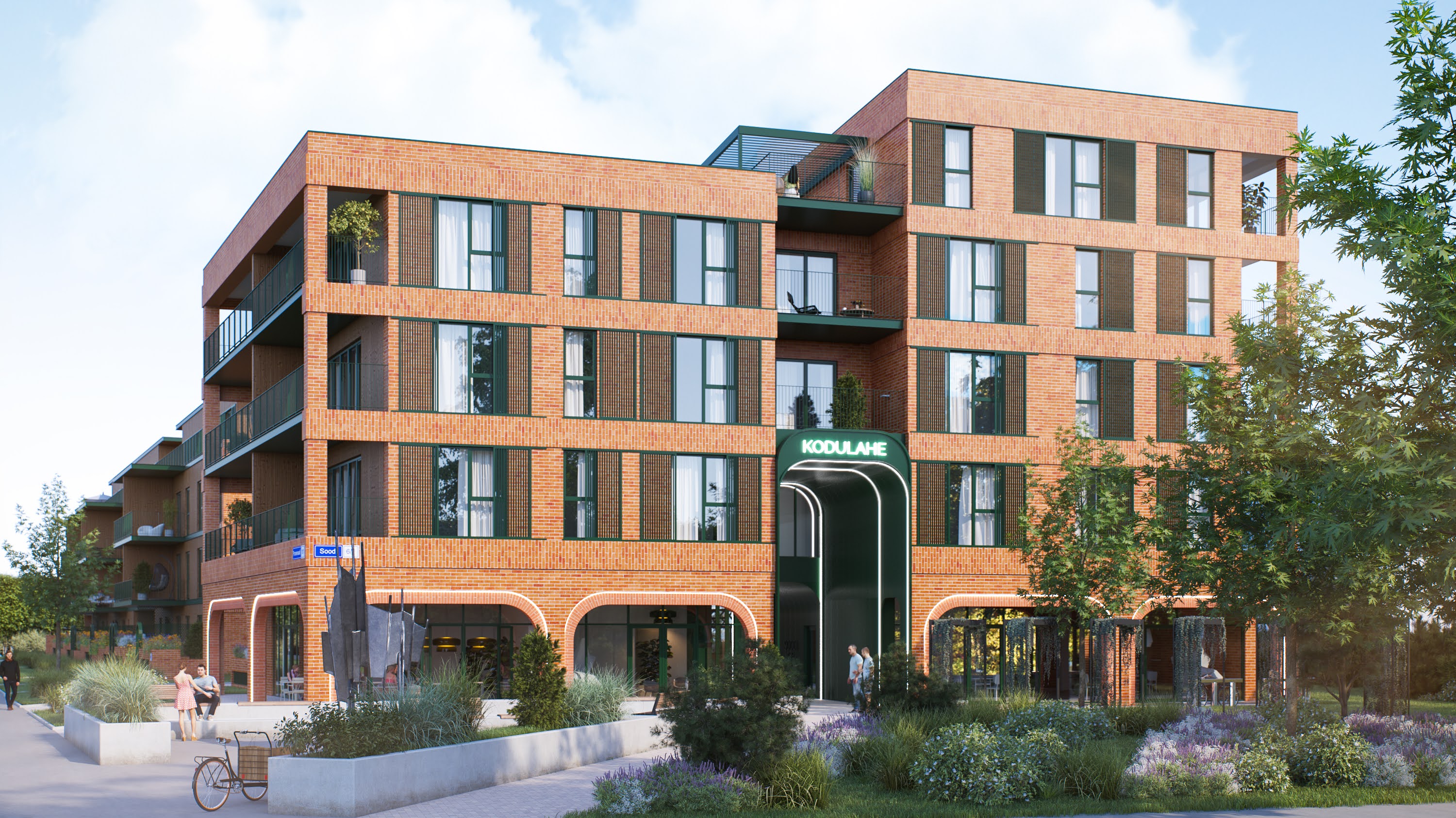 Arco Vara arendus Soodi tänaval sai ehitusloa