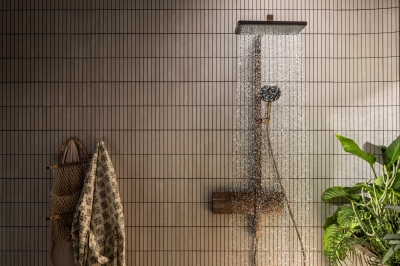 Raindance Alive dušisüsteem koosneb üla- ja käsidušist ning termostaatsegistist. Foto: hansgrohe/Hansgrohe SE - 1