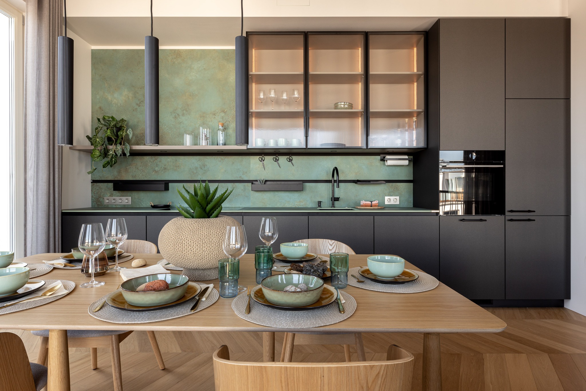 Skandinaavia-hõnguline näidiskorter Noblessneris