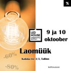 LED House-i LAOMÜÜK 9.–10. oktoobril