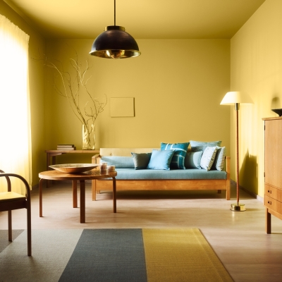 Tikkurila aasta värv 2026 on nüansirikas kollakasroheline toon L396 Chameleon