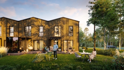 Uus arendus Kangrus – Everaus Kinnisvara puitelementidest ridaelamute projekt - 1
