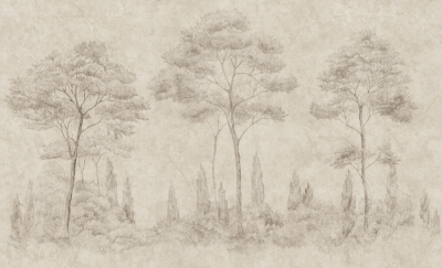 Soe ja rahulik beež tapeedimustrites