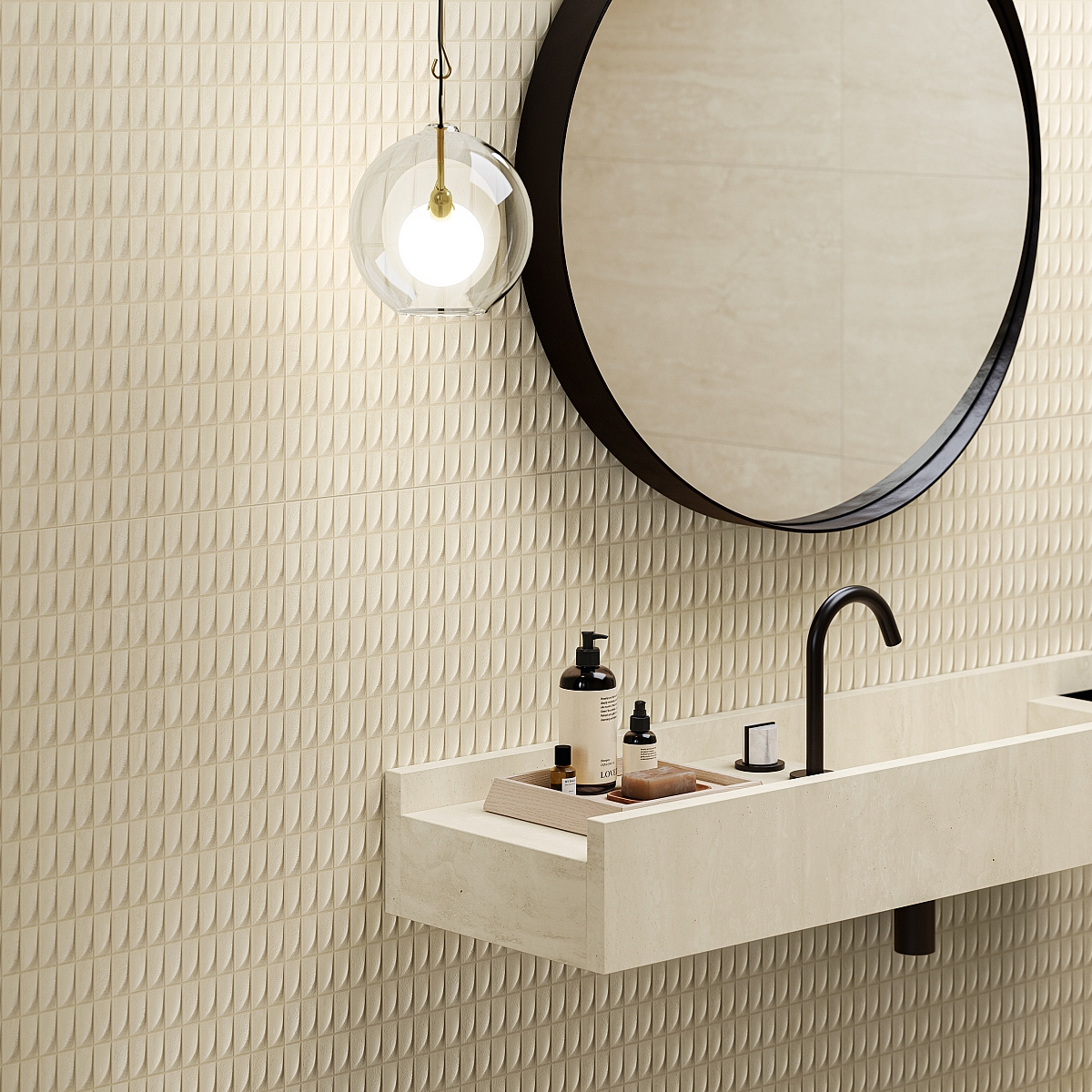 Atlas Concorde MarvelT Halo Nanowhite travertiin 2