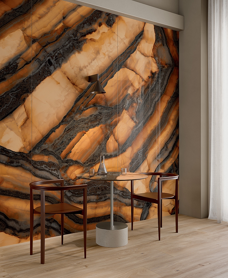 Fondovalle Tiger. ALL-LIGHT viimistlus lubab taustvalgusel pinnast läbi kumada. 1