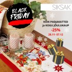 SIKSAKIS kõik padjakatted ja kogu jõulukaup -25% 