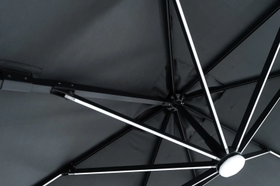 Päikesevari Scandipro Flexy Twin LED Solar valgustusega - 3