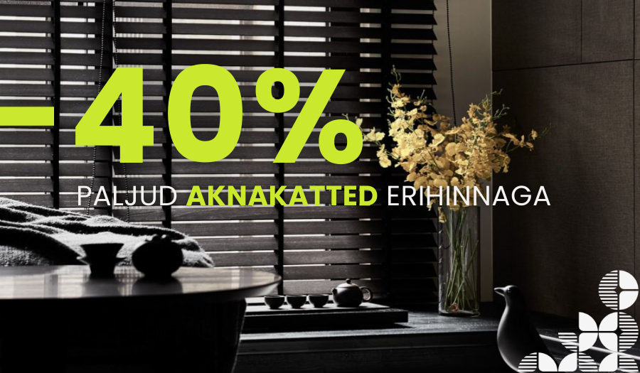 Avaekspertides paljud aknakatted kuni 40% soodsamad ja kiirema tarnega