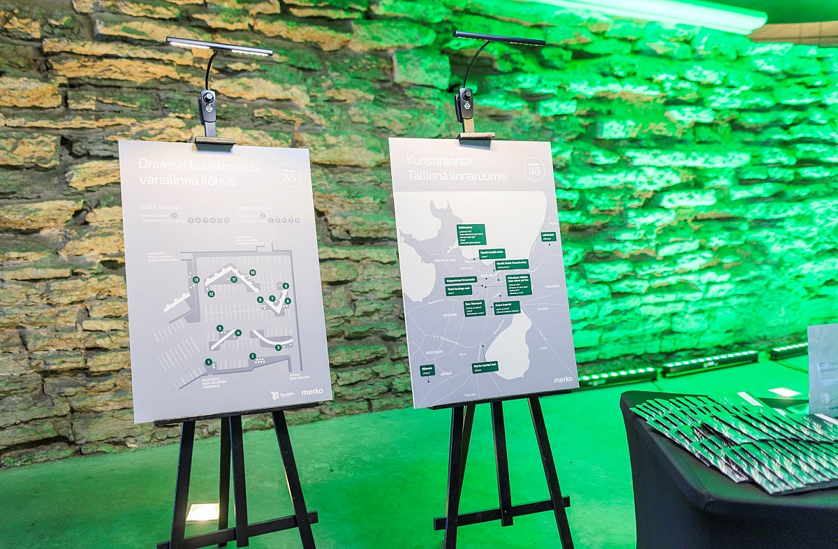 Vabaduse väljaku all ootab külastajaid Eesti esimene drive-in kunstinäitus 5