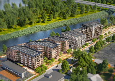 Tartu endise katlamaja alale kerkib Uus-Karlowa kvartal