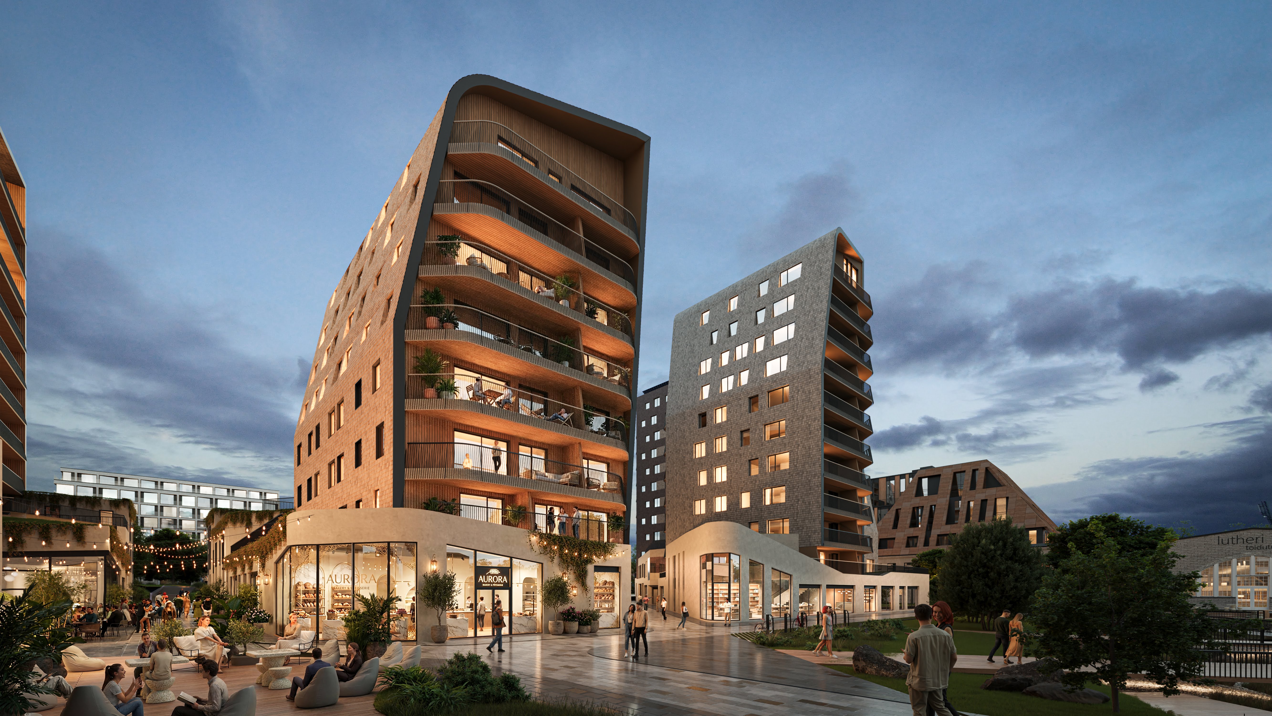 Vaata, milline hakkab välja nägema Lutheri kvartal