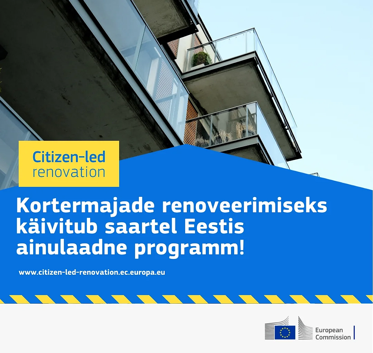 Saarte kortermajade renoveerimiseks käivitub Eestis ainulaadne programm