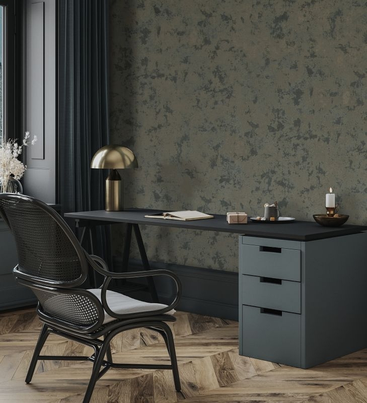 Tekstuurse pinnaga tapeet 14