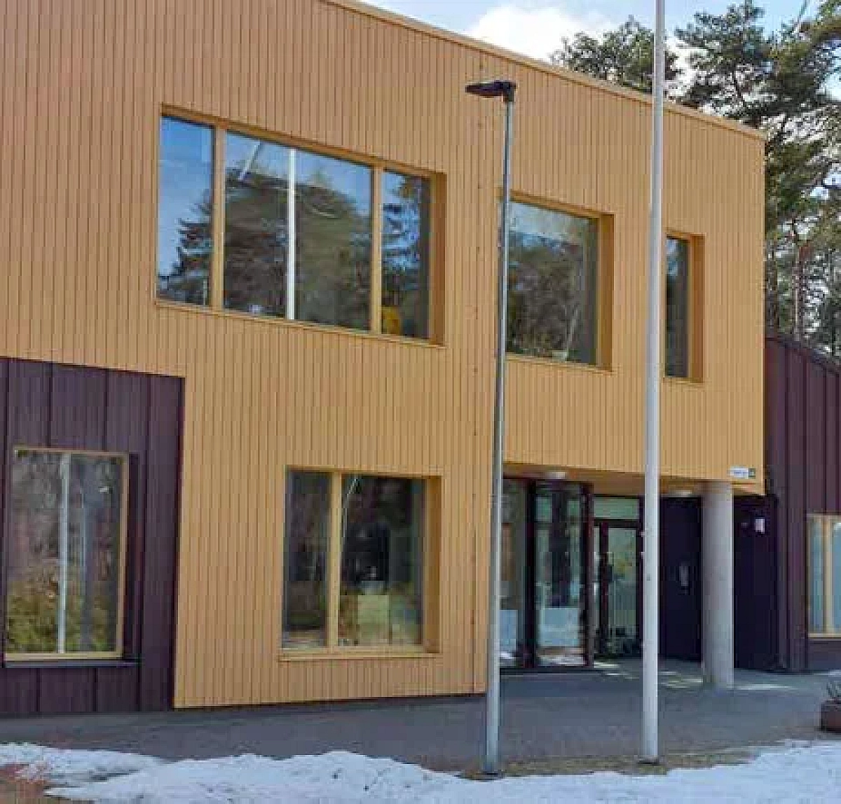 Hoone on kiaitstud tuletõkke immutusvahendiga HOLZ Prof 10