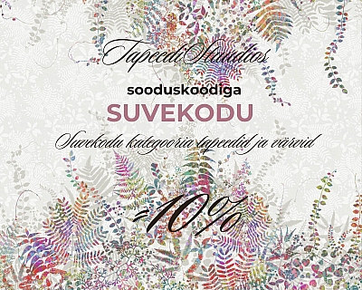 Tapeedistuudios SUVEKODU kategooria tapeedid ja värvid -10%